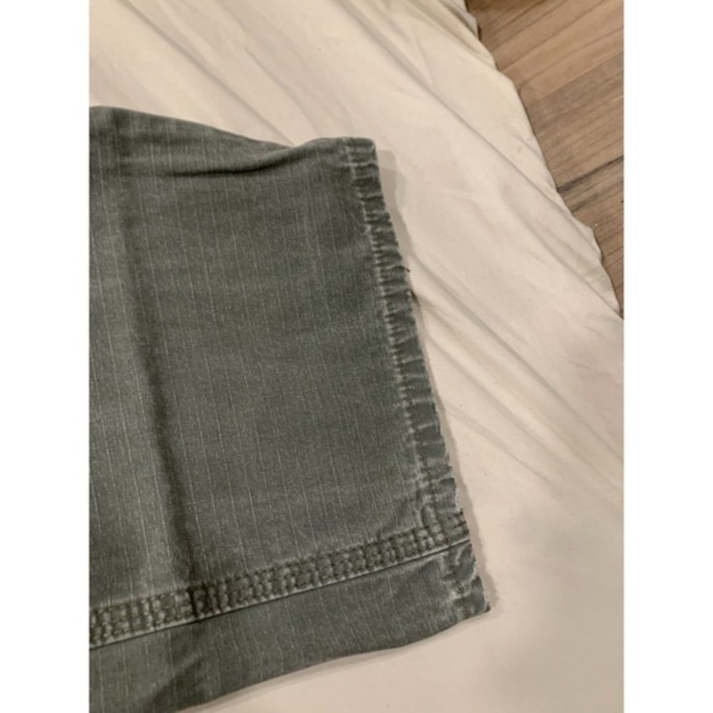 Wrangler Riggs Workwear Pants 38x32 Green Utility Carpenter Heavy Duty Canvas - Picture 11 of 12